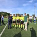 La premiazione degli arbitri
