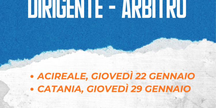 CORSO DIRIGENTE ARBITRO