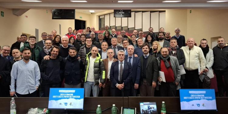 La foto finale al termine del corso di formazione di Catania