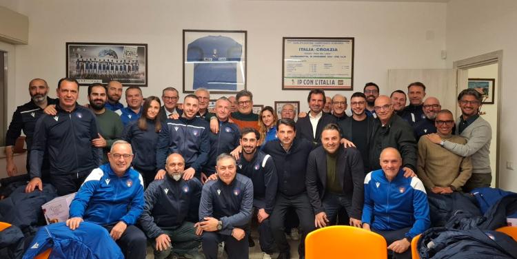 foto di gruppo a Caltanissetta