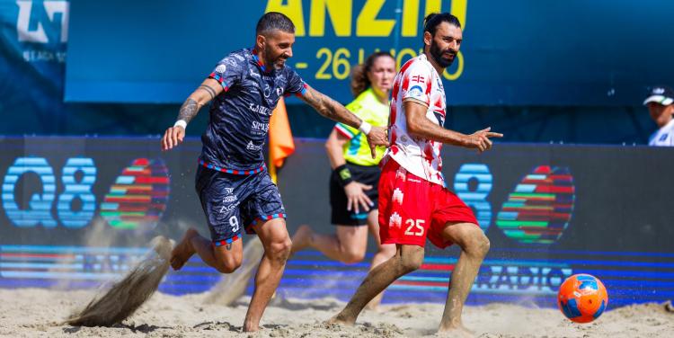 beach soccer azione