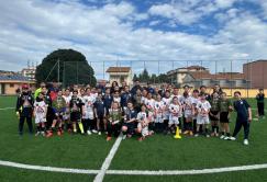 la foto di gruppo al trofeo sant'agata