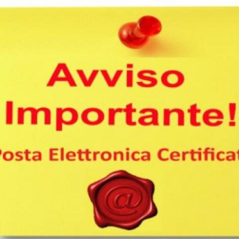 Avviso PEC