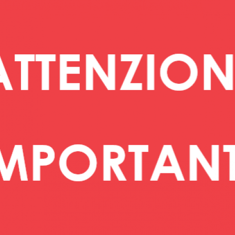 Attenzione Importante