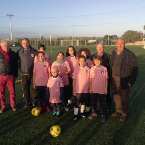 CONSEGNA MAGLIE ROSA F.I.G.C. FEMM.LE