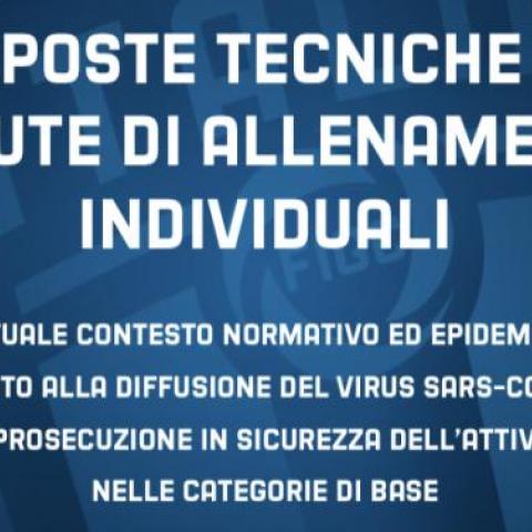 allenamenti individuali 