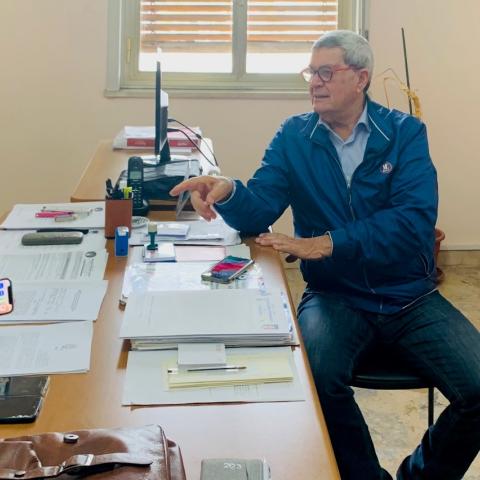 Il Delegato Cavarra, il Vice Delegato Faraone e il Segretario Rizza