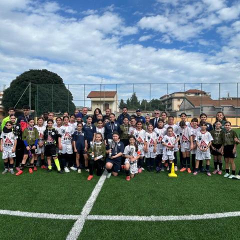la foto di gruppo al trofeo sant'agata