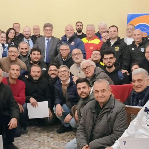 foto finale del corso dirigenti a Milazzo