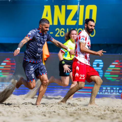 beach soccer azione